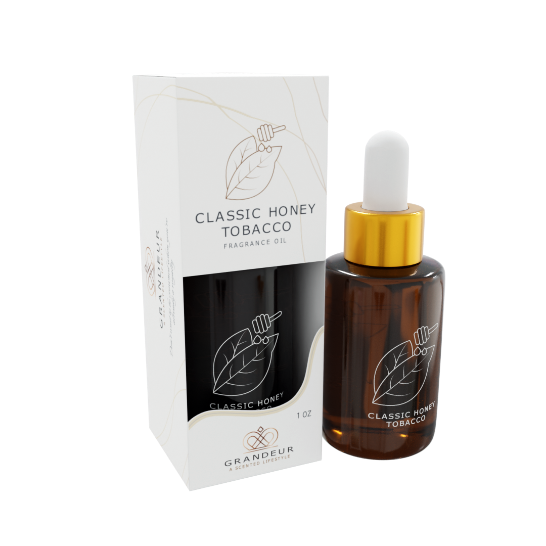 Fragrance Oils by Grandeur Scents I Classic Honey Tobacco I Dropper-To
